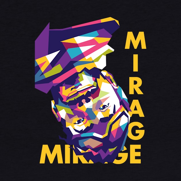 Mirage Apex Legends Geometric art by AwHM17